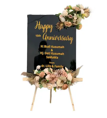 Papan Bunga Akrilik Sukakerti