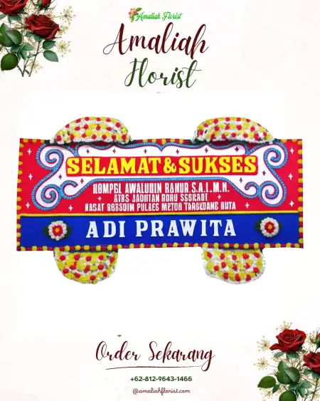 Papan Bunga Ucapan Selamat Sukakerti
